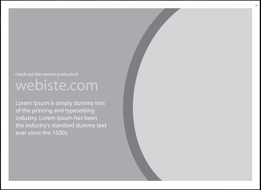 go to the design template gallery