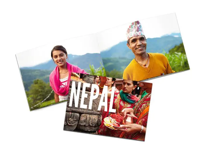 Panoramic Deluxe Booklet panoramic deluxe booklet product image with photography from nepal