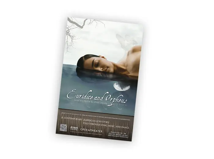 Poster - 11x17 poster 11x17 product image showing a design for a local theater