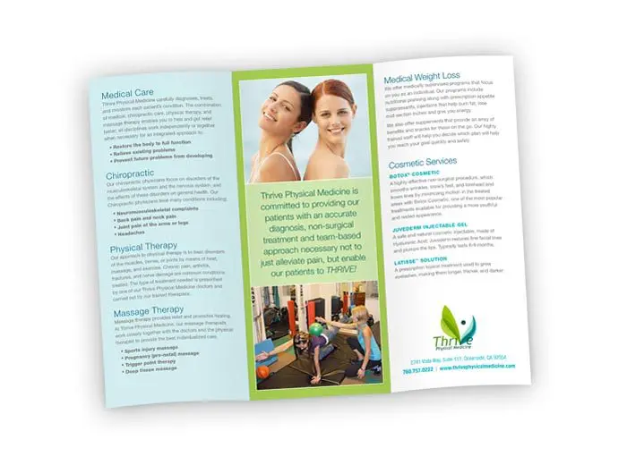 Product image of the Tri-Fold Brochure