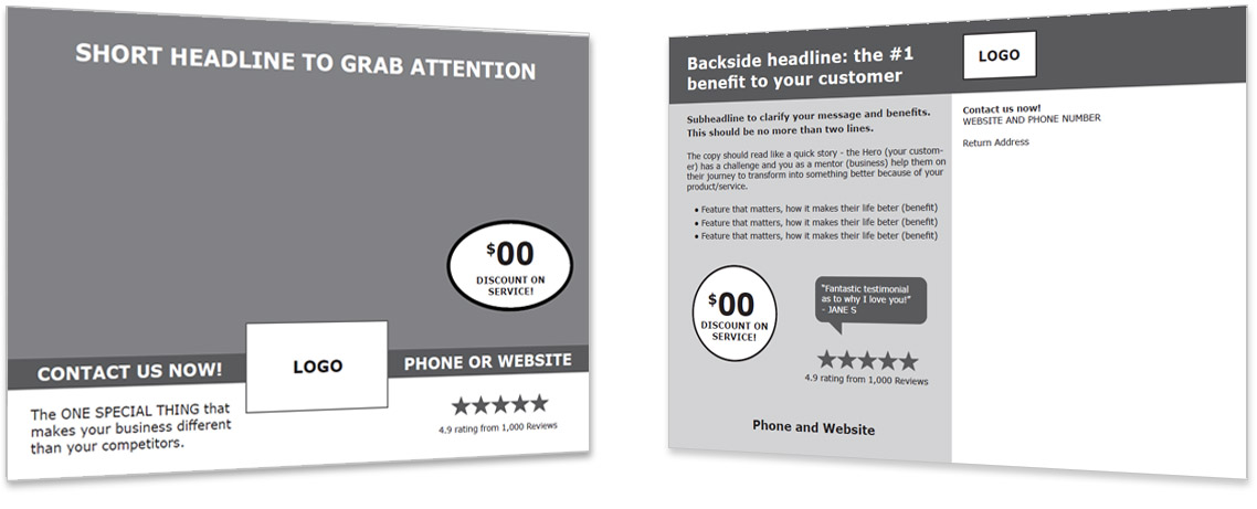 Direct to Consumer Mailing Template #2 Direct to Consumer Mailing Template #2