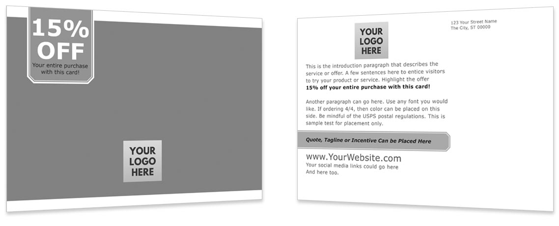 Direct to Consumer Mailing Template #3 Direct to Consumer Mailing Template #3
