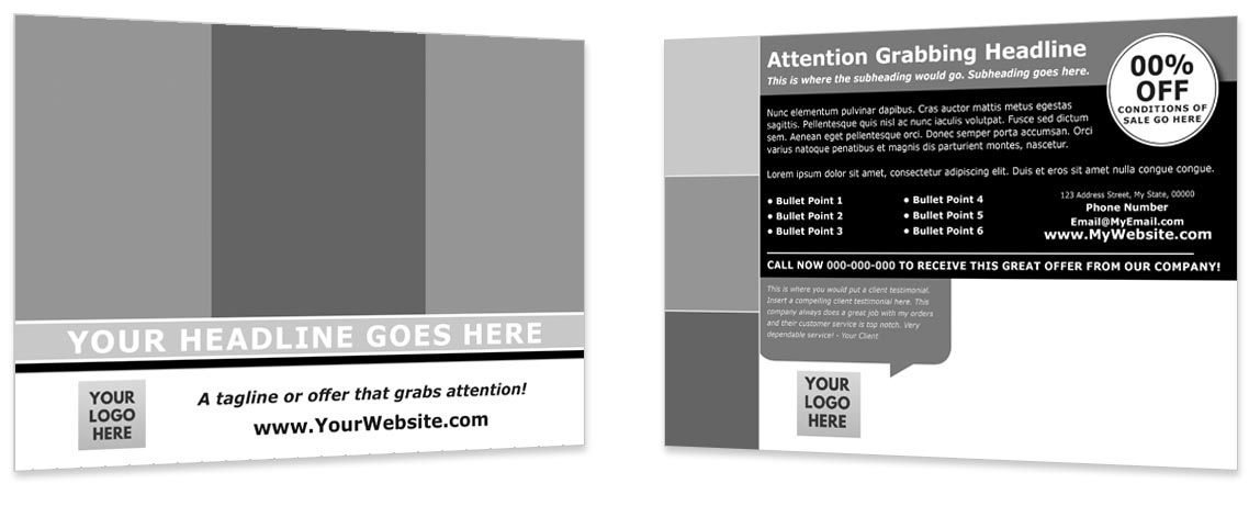 Direct to Consumer Mailing Template #5 Direct to Consumer Mailing Template #5