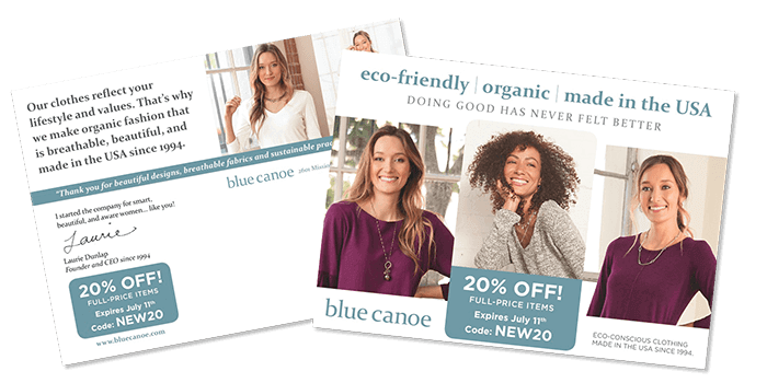 effective postcard design examples