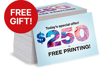 $250 in Free Printing for Attending