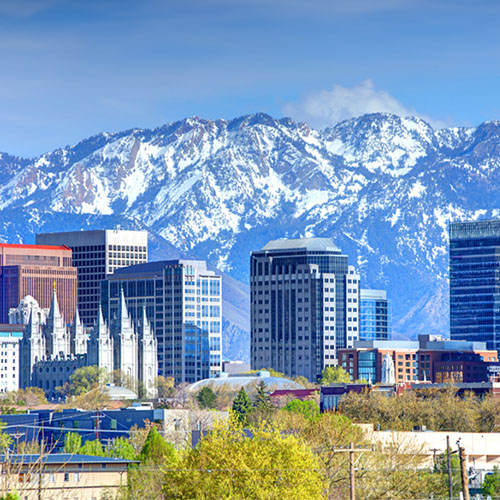 Salt Lake City Skyline - Direct Mail Crash Course Seminar