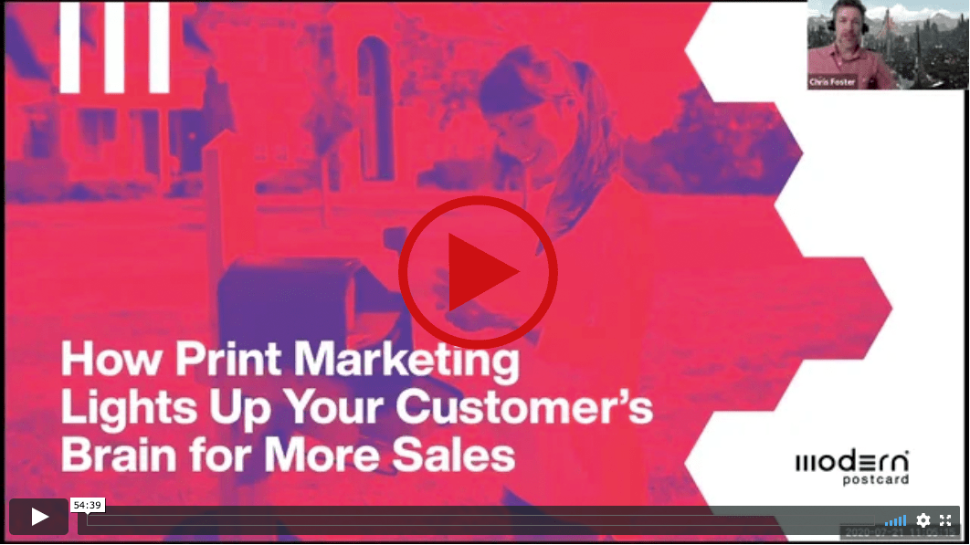 Webinar on Demand How Print Lights Up The Brains Of Your Customers Webinar on Demand How Print Lights Up The Brains Of Your Customers