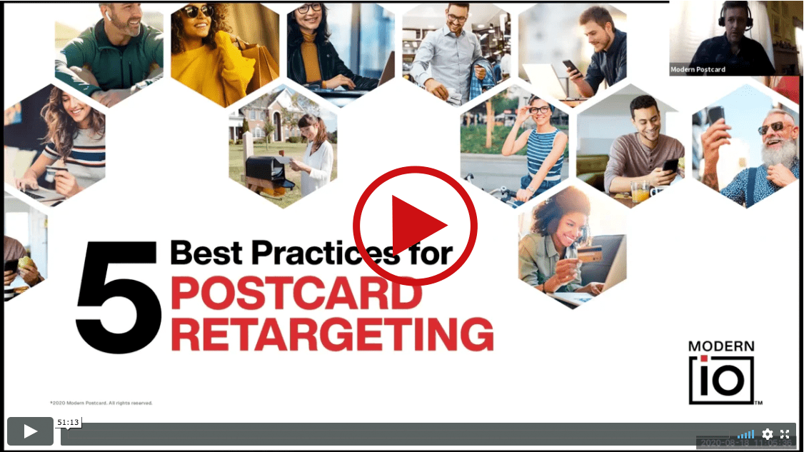 5 Best Practices for Postcard Retargeting Webinar 5 Best Practices for Postcard Retargeting Webinar